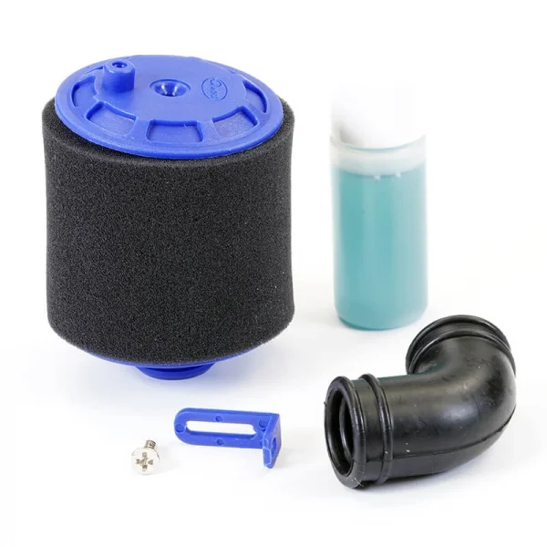 Fastrax 1:8 Air Filter W/Oil Re-Buildable - Blue