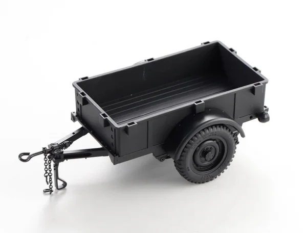 FMS 1:18 / 1:12 Utility Trailer A - Black