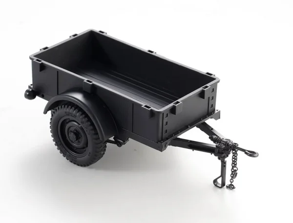 FMS 1:18 / 1:12 Utility Trailer A - Black