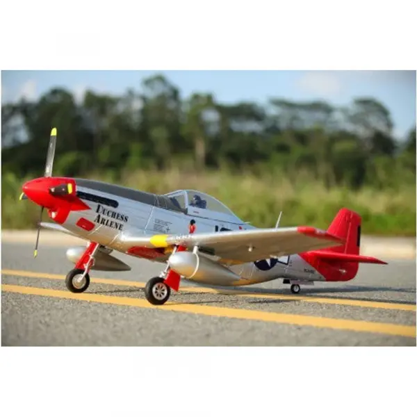 FMS P-51D Mustang V8 1450mm Red Tail - ARTF &mdash; image 9 of 19