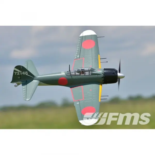 FMS Zero A6M5 1100mm - PNP &mdash; image 22 of 25