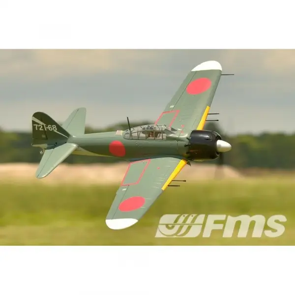FMS Zero A6M5 1100mm - PNP &mdash; image 20 of 25