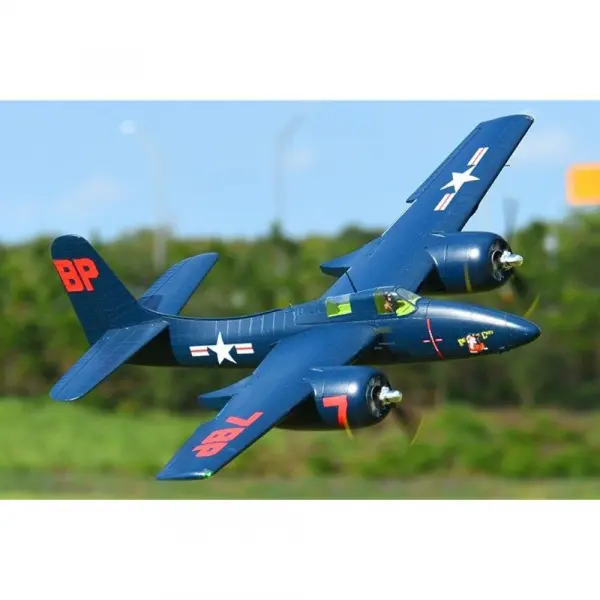FMS F7F Tigercat 1700mm - PNP Blue — image 12 of 15