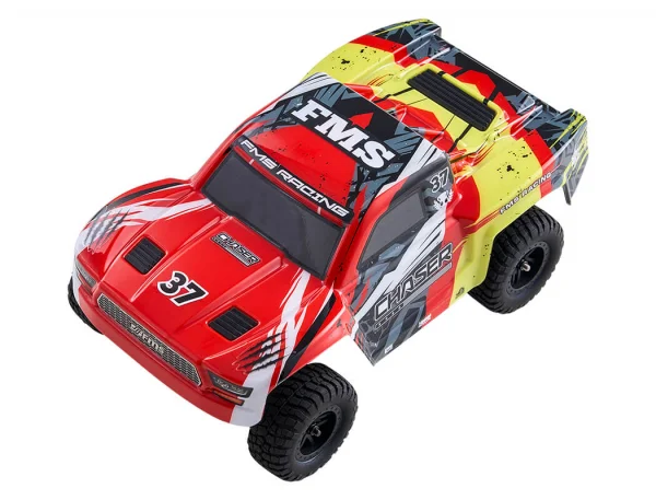 FMS FSC24 Chaser Truck RTR - Red
