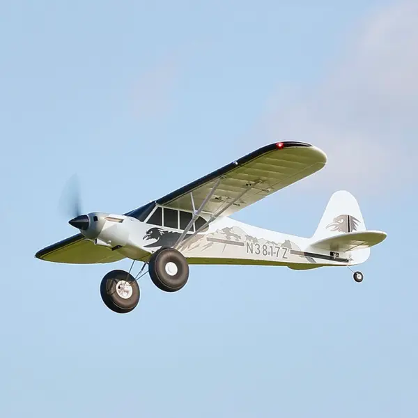 FMS PA-18 1300mm - RTF With Reflex V3 Gyro — image 23 of 27