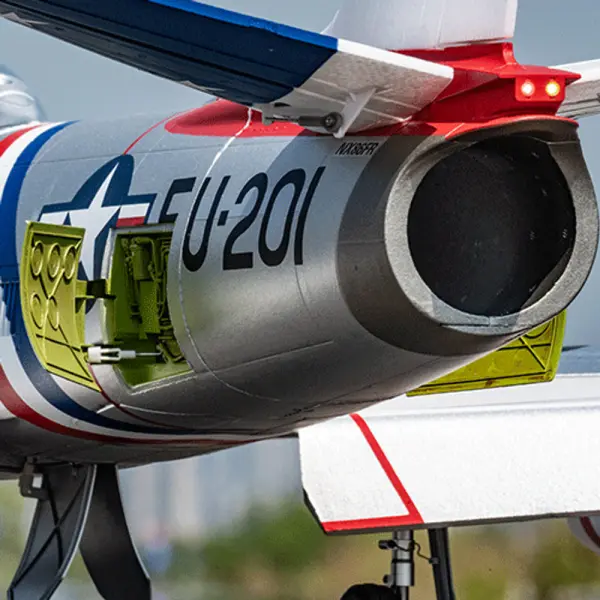 FMS F-86 Skyblazer 80mm EDF - PNP Blue &mdash; image 30 of 41