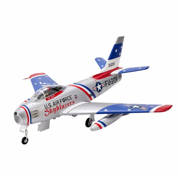 FMS F-86 Skyblazer 80mm EDF - PNP Blue &mdash; image 13 of 41