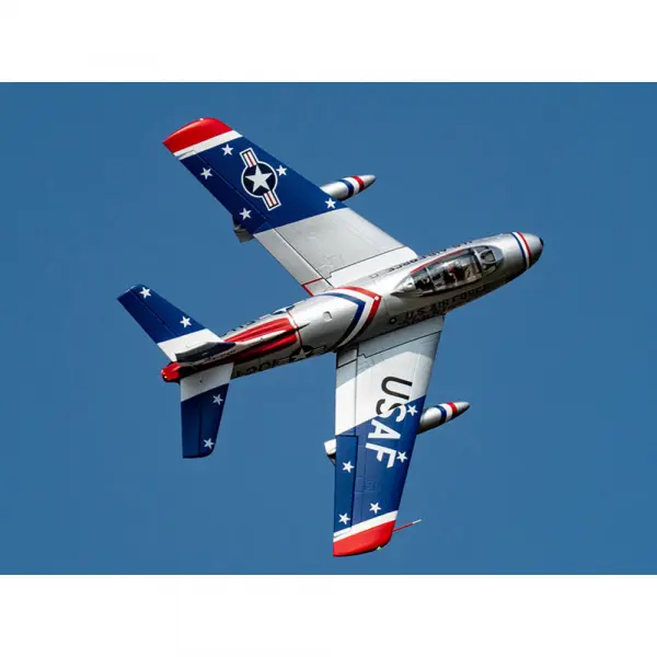 FMS F-86 Skyblazer 80mm EDF - PNP Blue &mdash; image 38 of 41