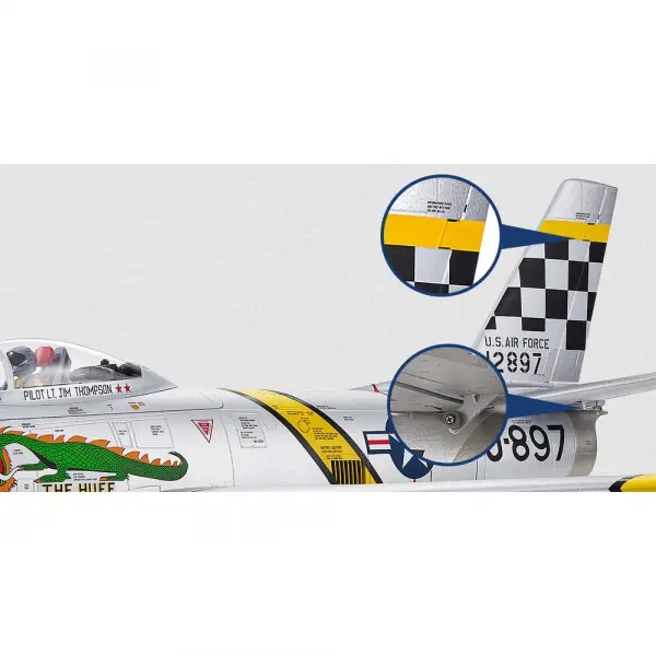 FMS F-86 80mm EDF The Huff - PNP Silver — image 24 of 28