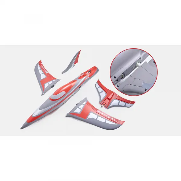 FMS Integral 80mm EDF - PNP - Red &mdash; image 20 of 48