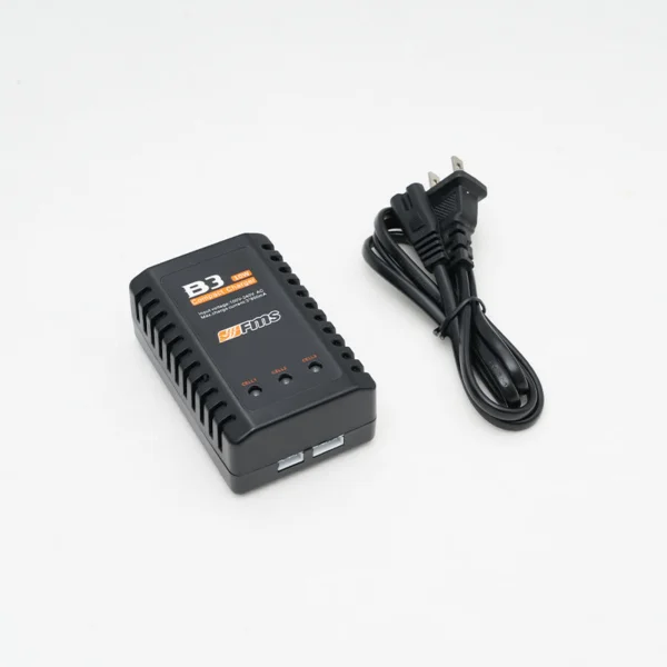 FMS Charger With Adapter Wire (for Easy Trainer/ PA-18/ Moa/ Sky Trainer 182/ Kingfisher/ J3/ SuperEZ/ Ranger/ Red Dragonfly/ Zero/ T28/ P51/ F4U)