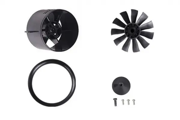 FMS 64mm Ducted Fan(11-Blade) Without Motor (for 64mm Rafale/ F35 V2/ F18 V2/ F16 V2/ F15 V2) — image 2 of 2