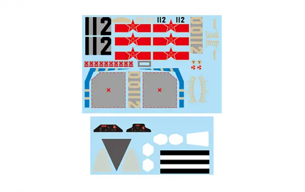 FMS Decal Sheet (for 70mm J-11) — image 2 of 2