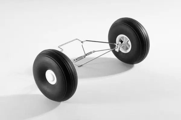 FMS 1300mm PA-18 Front Landing Gear Set — image 3 of 3