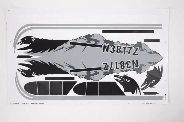 FMS 1300mm PA-18 Sticker — image 3 of 3