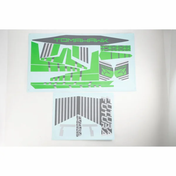FMS 64mm Futura Sticker - Green &mdash; image 2 of 2
