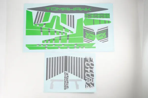 FMS 64mm Futura Sticker - Green — image 3 of 3
