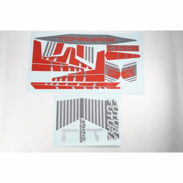 FMS 64mm Futura Sticker - Red — image 2 of 2