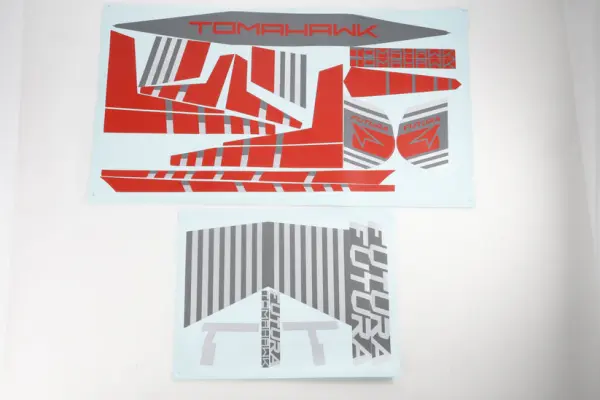 FMS 64mm Futura Sticker - Red — image 3 of 3