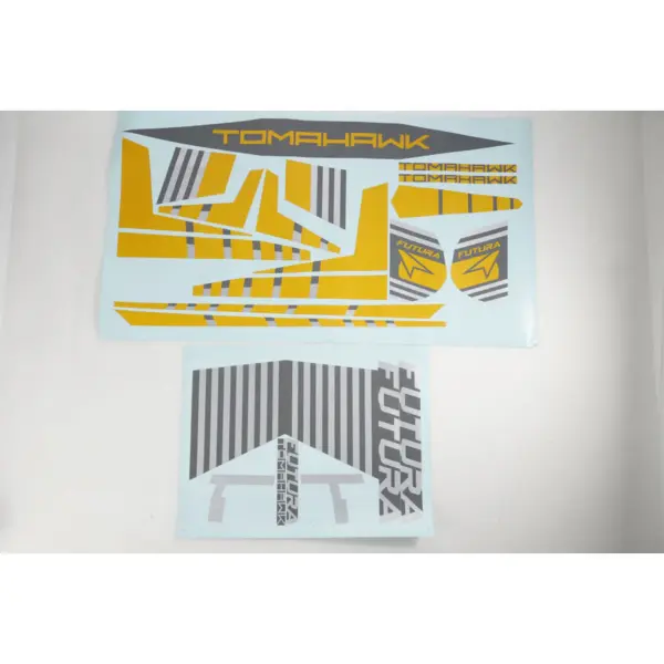 FMS 64mm Futura Sticker - Yellow — image 2 of 2