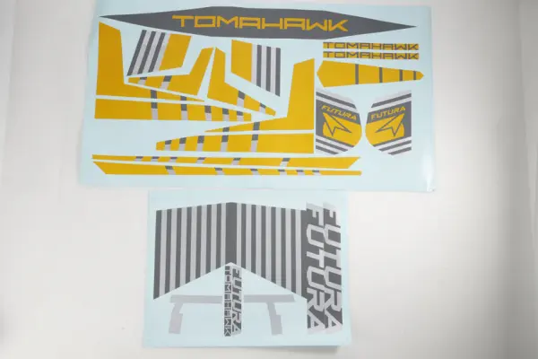 FMS 64mm Futura Sticker - Yellow — image 3 of 3