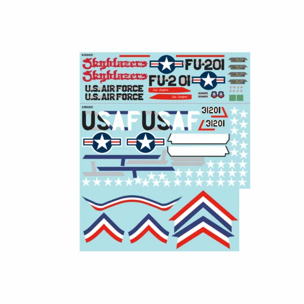 FMS 80mm F-86 Sabre Sky Blazer Sticker — image 2 of 2