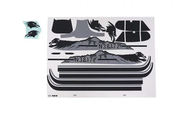 FMS Decal Set (for 540mm PA-18) — image 2 of 2