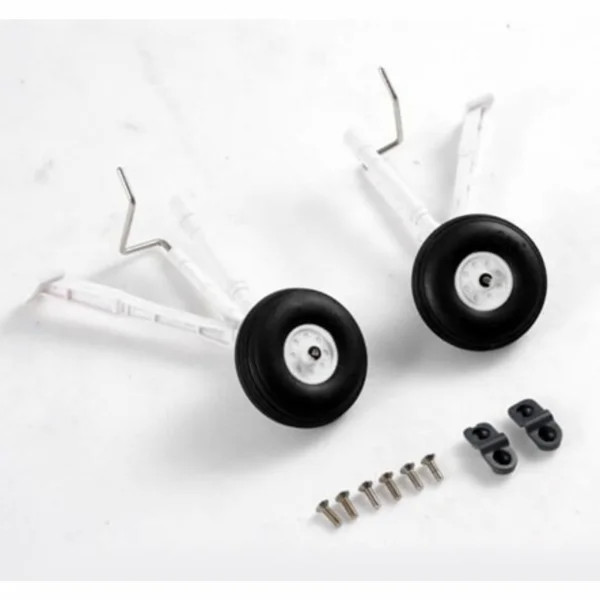 FMS 64mm F-16 Main Landing Gear Set (Left + Right) - Grey — image 2 of 2