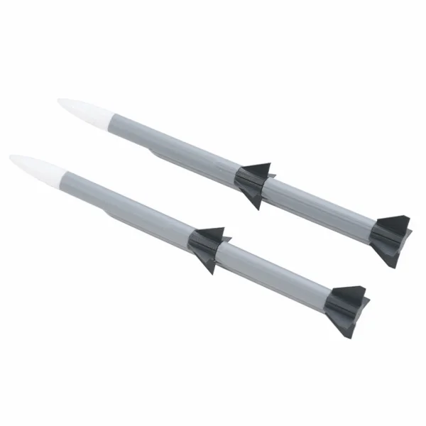 FMS 64mm F-16 Missile Set3 (Left + Right) - Grey — image 1 of 3