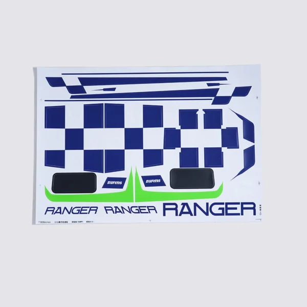 FMS Ranger V2 Decal Sheet - Green — image 2 of 2