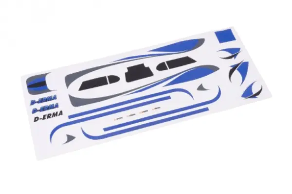 FMS Decal Sheet Blue (for 500mm PA-18) — image 2 of 2