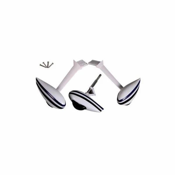 FMS Cessna 182 (V2) Landing Gear Set (Blue) — image 2 of 2
