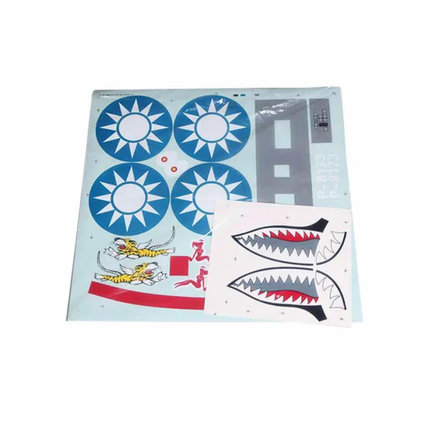 FMS Decal Sheet (for 1400mm P-40B)