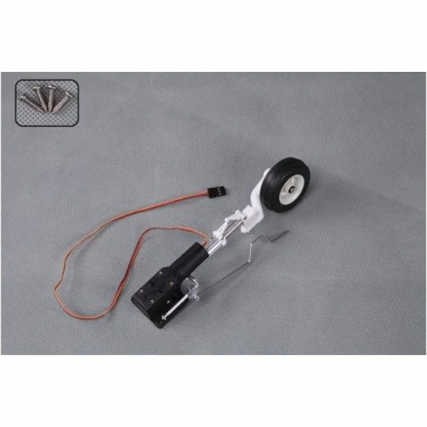 FMS Front Landing Gear System (for 1400mm T28 V4) (Yellow)