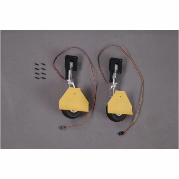 FMS Main Landing Gear System (for 1400mm T28 V4) (Yellow)