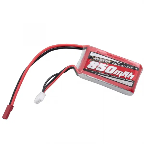 FMS 7.4V 850mAh 25C JST Plug (for 850mm Ranger) — image 1 of 2