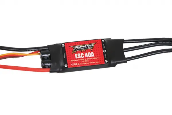FMS 40A ESC With 230mm Input Cable XT60 (for 64mm F16 V2) &mdash; image 2 of 2