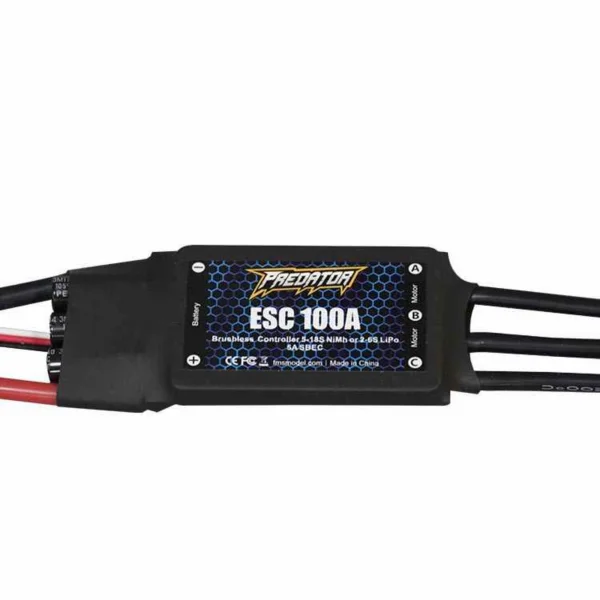 FMS 100A ESC With 300mm Input Cable (for 80mm F-4) — image 1 of 3