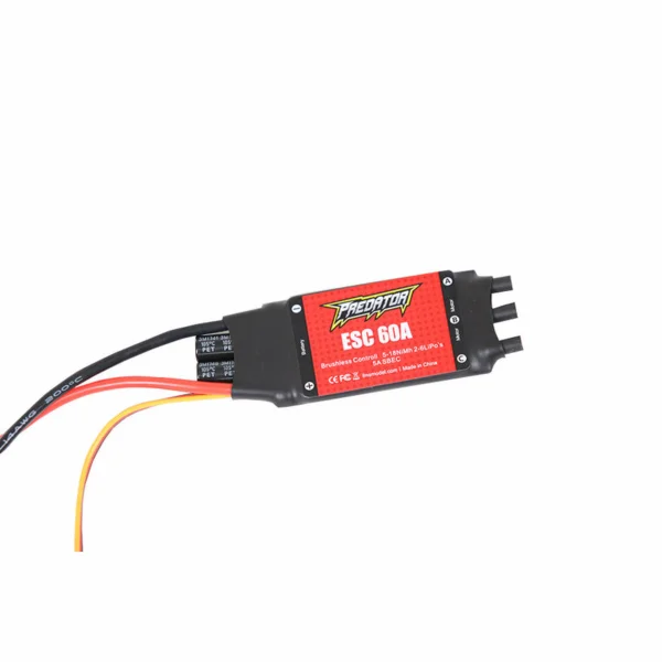 FMS 60A ESC With 230mm Input Cable XT60 (for Flash)