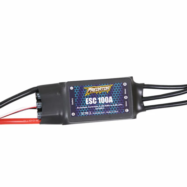 FMS 100A ESC With 300 Input Cable EC5 (for 80mm Futura V2 / 80mm BAE Hawk /80mm Rafale)