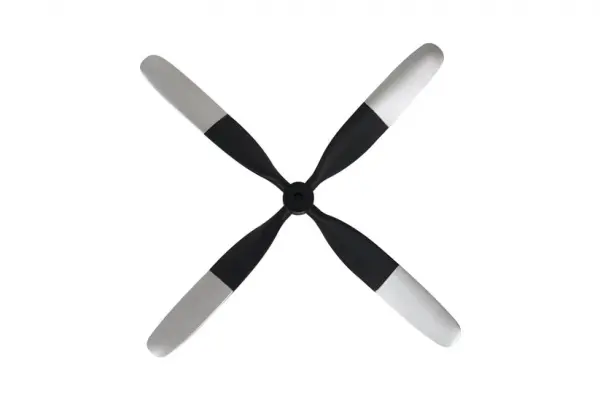 FMS 10.5 X 8 4-Blade Propellor (Dago Red) — image 3 of 3