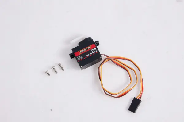 FMS Predator 13G Digital Metal Gear Servo Positive With 300mm Wire (90mm Avanti/ 80mm Integral/ 80mm F86) — image 2 of 2