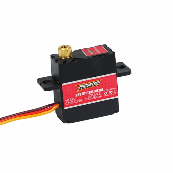 FMS Predator 23G Digital Metal Gear Servo Reverse With 330mm Wire