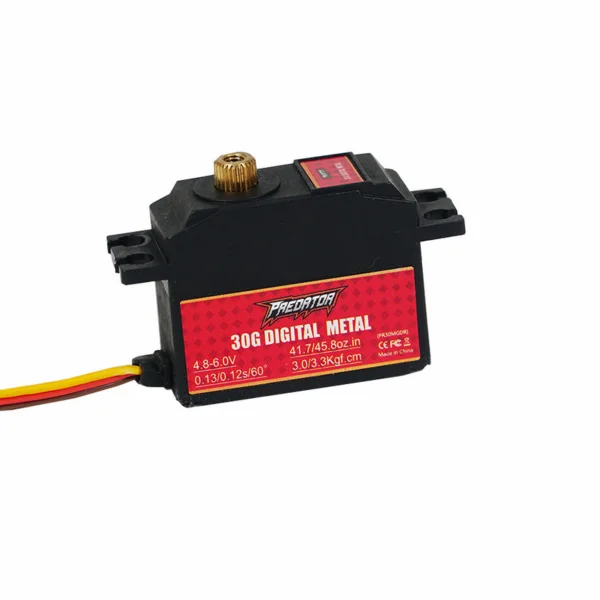 FMS Predator 30G Digital Metal Gear Servo Reverse With 400mm Wire (for Full metal)