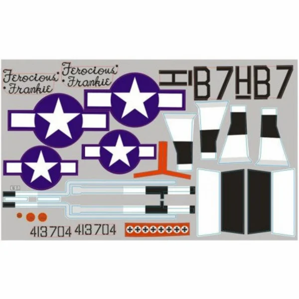 FMS 1700mm P51 Decals - Red Tail — image 2 of 2