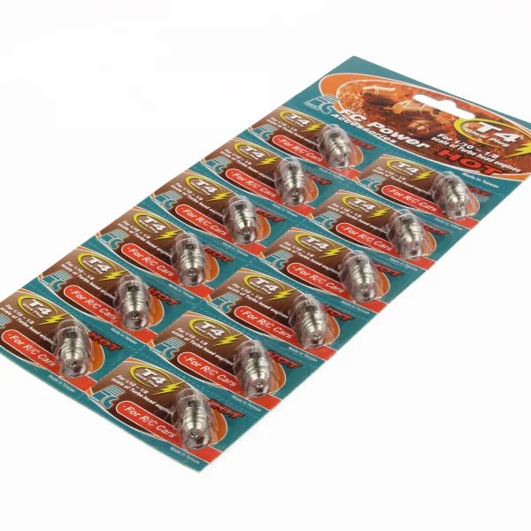 Force Glow Plug Turbo T4 Hot (12pcs Blister Card)