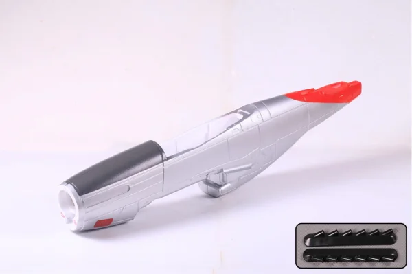 FMS P51 V7 Red Tail Fuselage W/Plastic Parts Installed