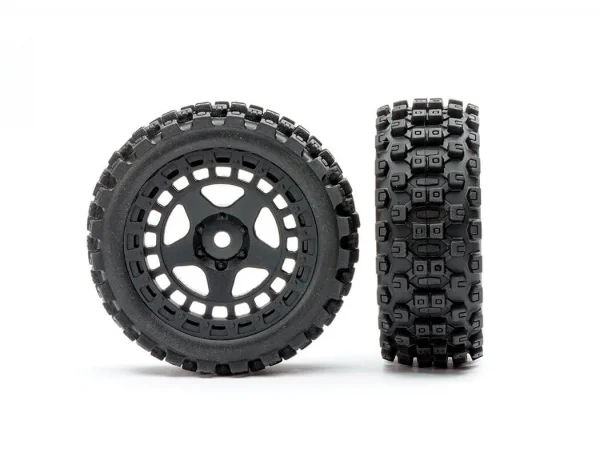 Fastrax Arrma Grom Wheel/Tyre 1:18 Set (4Pc)