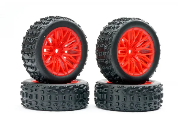 Fastrax Arrma Grom Wheel/Tyre 1:18 Set (4Pc)