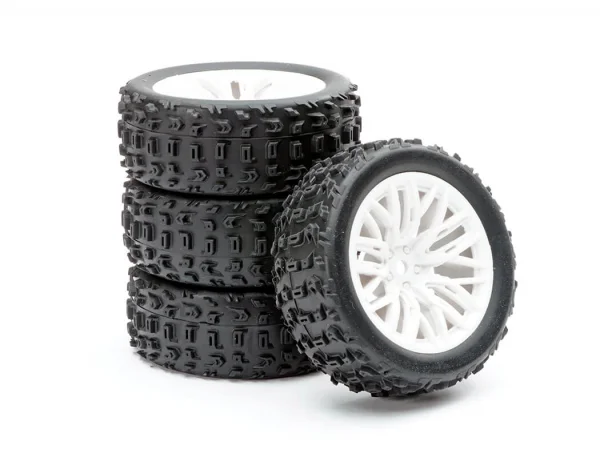 Fastrax Arrma Grom Wheel/Tyre 1:18 Set (4Pc)